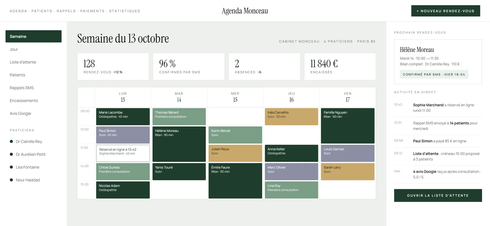 Maquette Agenda Monceau