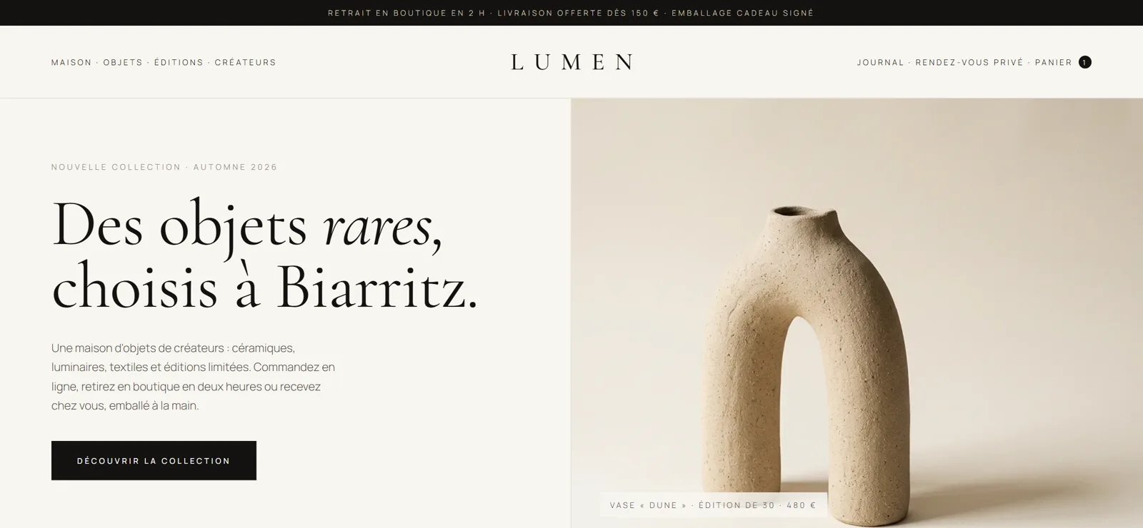 Maquette Lumen